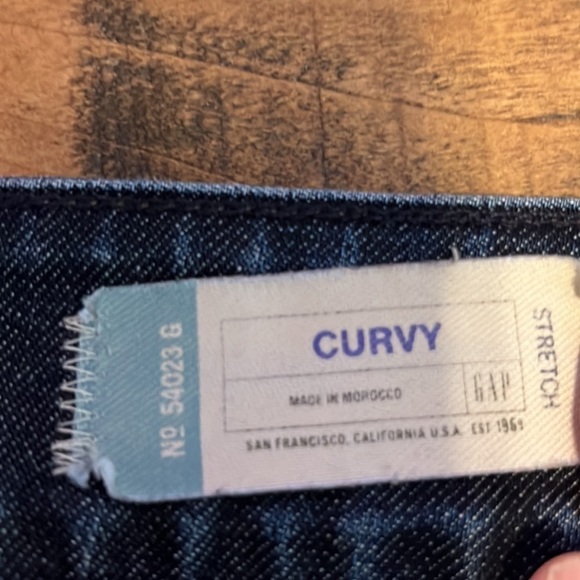 GAP curvy jeans, size 12L, bootcut, In good condition - Picture 4 of 7